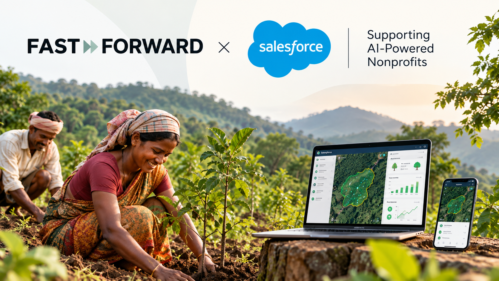 Fast Forward and Salesforce Partner to Back AI-Powered Nonprofits